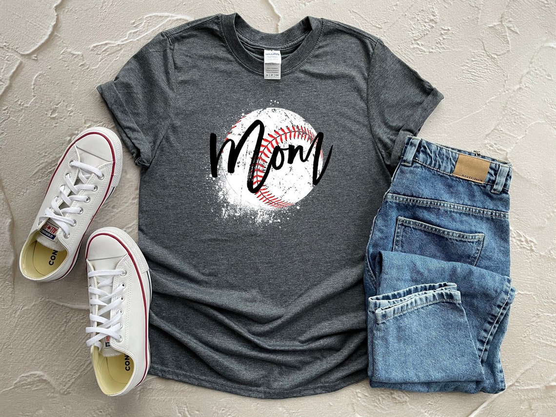 Baseball Mom Shirt, Baseball Mom T-shirt