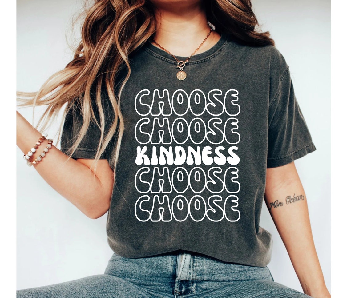 Choose Kindness shirt, Retro Teacher T-shirt