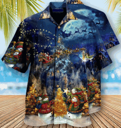 Christmas Family In Love 3d All Over Printed Hawaiian Shirt