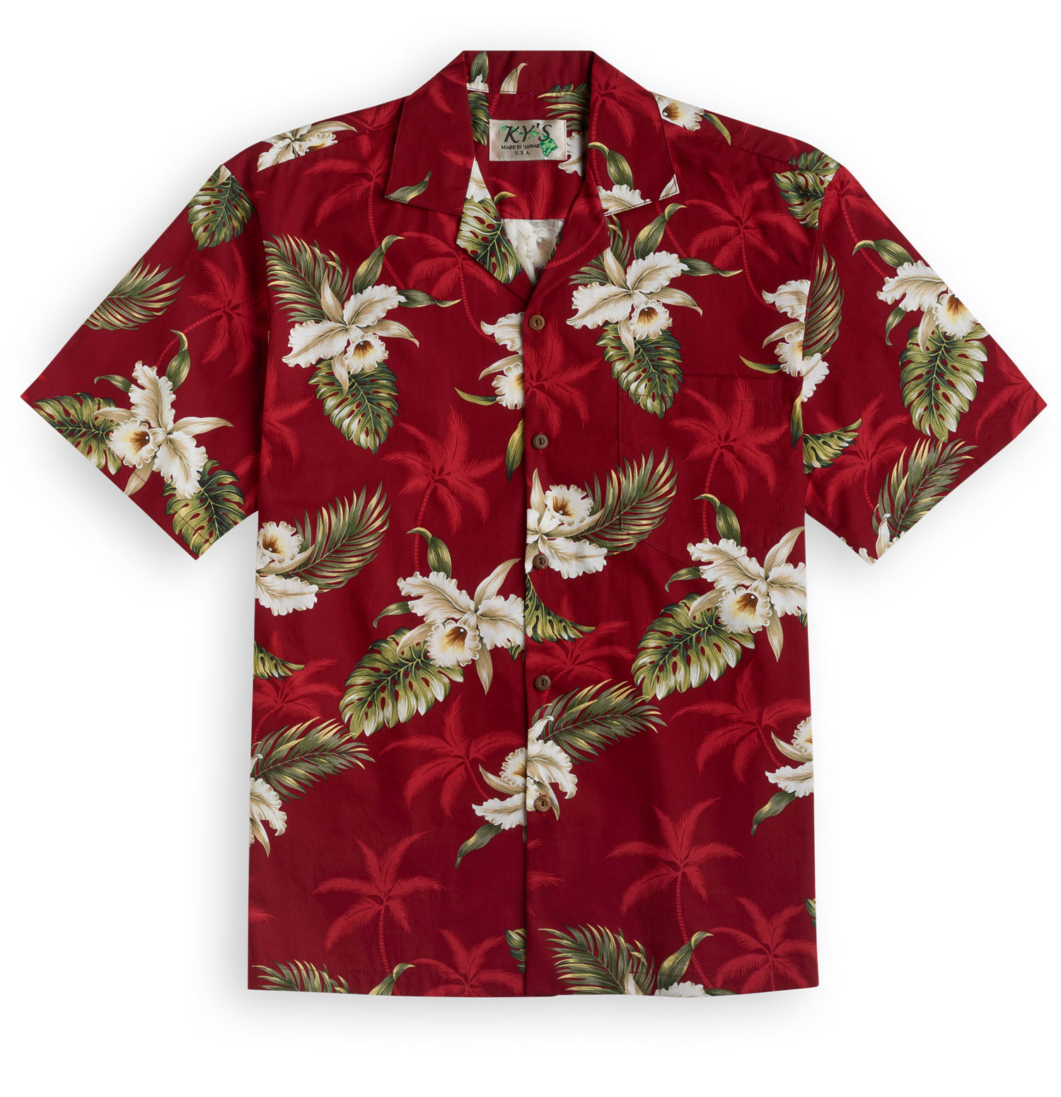 Classic Orchid Red Hawaiian Shirt Honolulu - StirTshirt