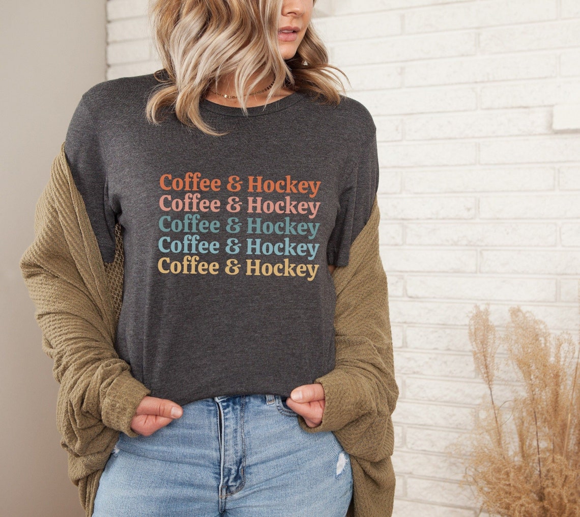Coffee and Hockey Shirt Hockey Mom Shirt