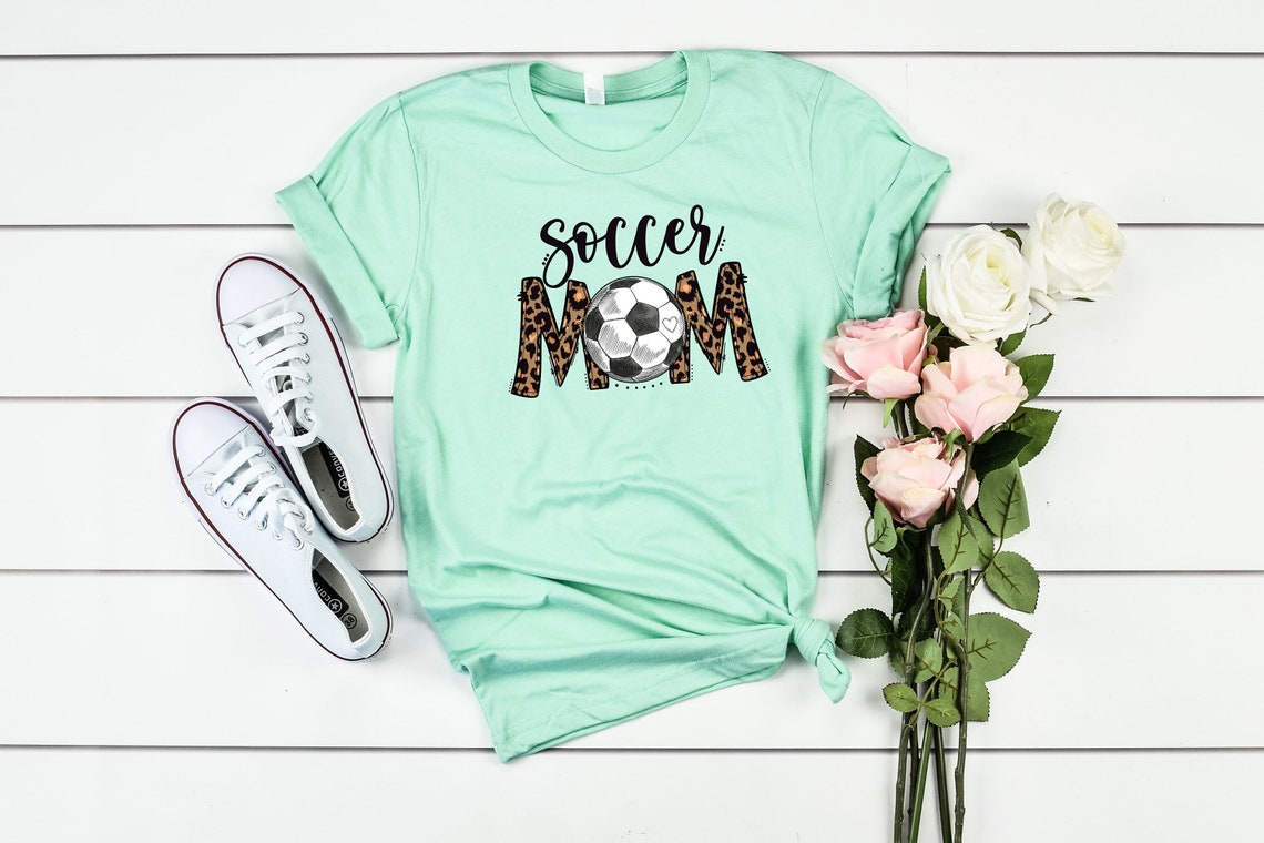 Cute Soccer Mom T Shirt for Her - Birthday Shirt