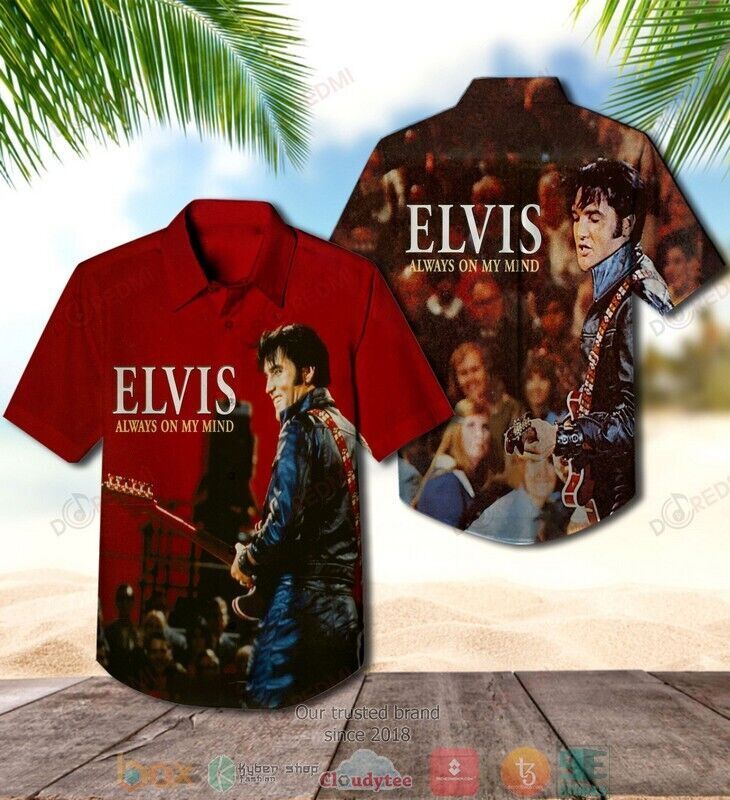 Elvis Presley Singer Aloha Hawaiian Shirt