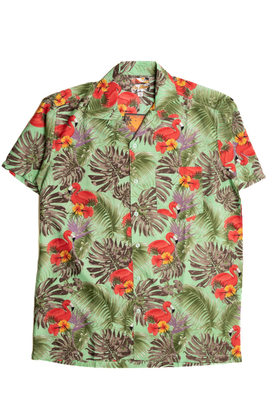 Flamingos Hawaiian Shirt