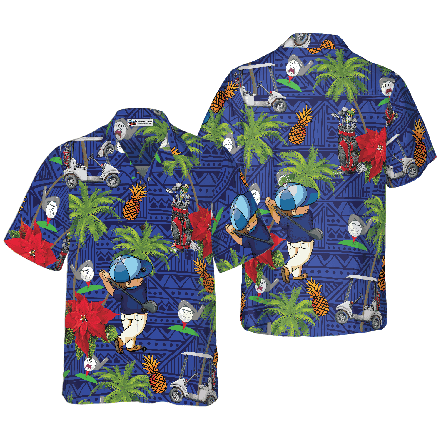 Golf Lovers Hawaiian Shirt