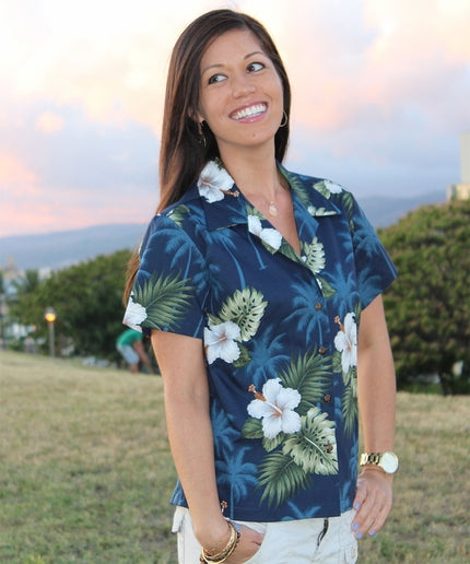 Ladies Hawaiian Golf Shirts