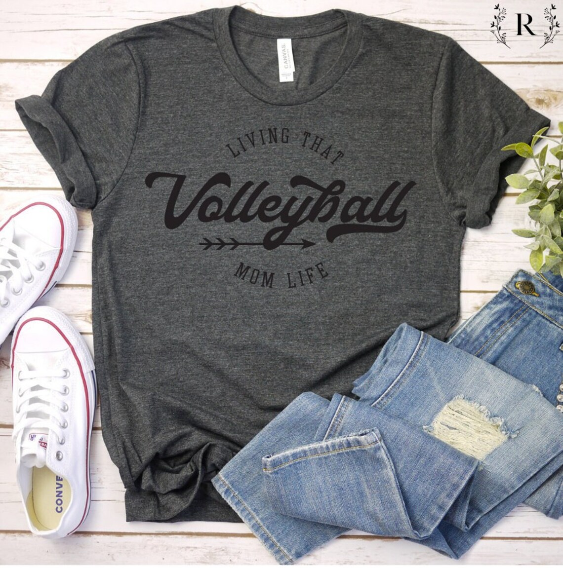 Living That Volleyball Style Shirt