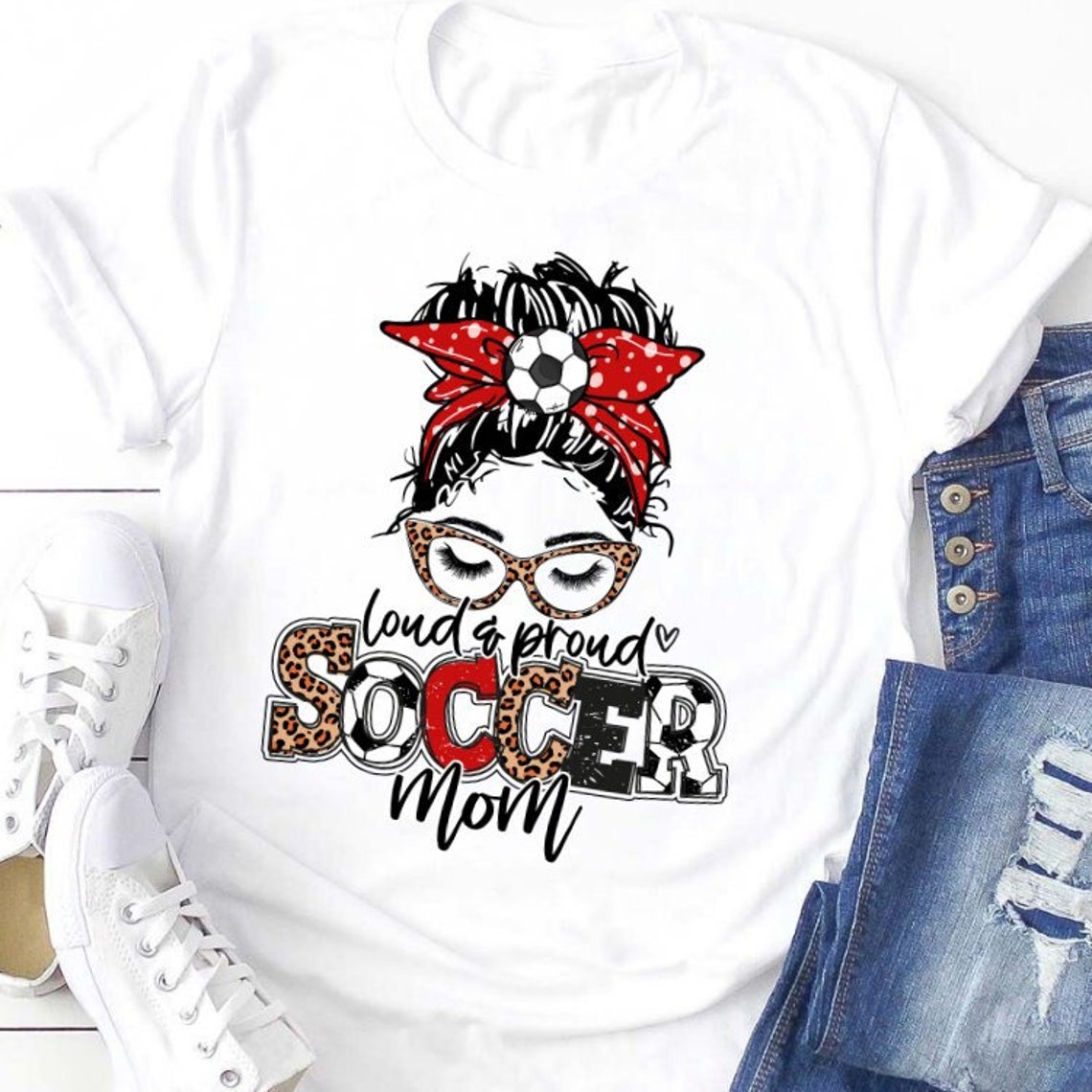 Loud and Proud Soccer Mom Shirt