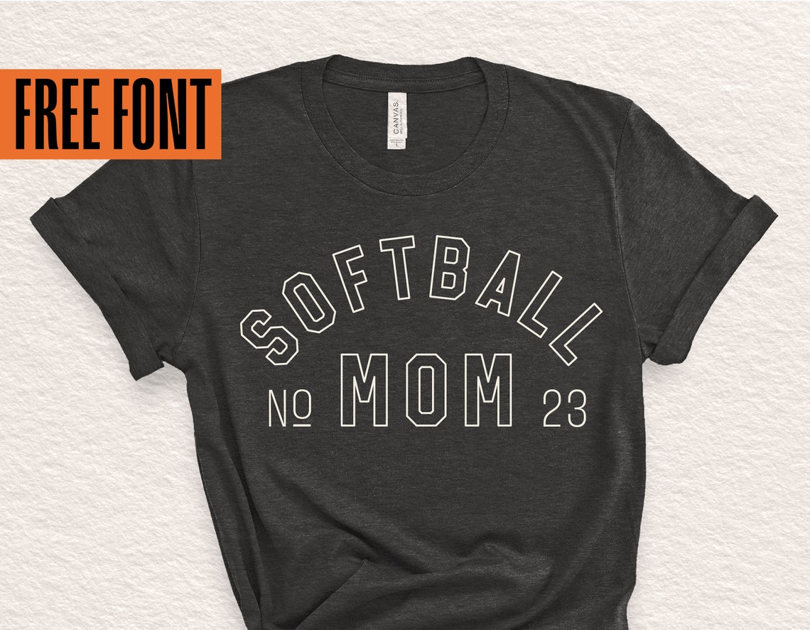 Softball Mom Shirt Number
