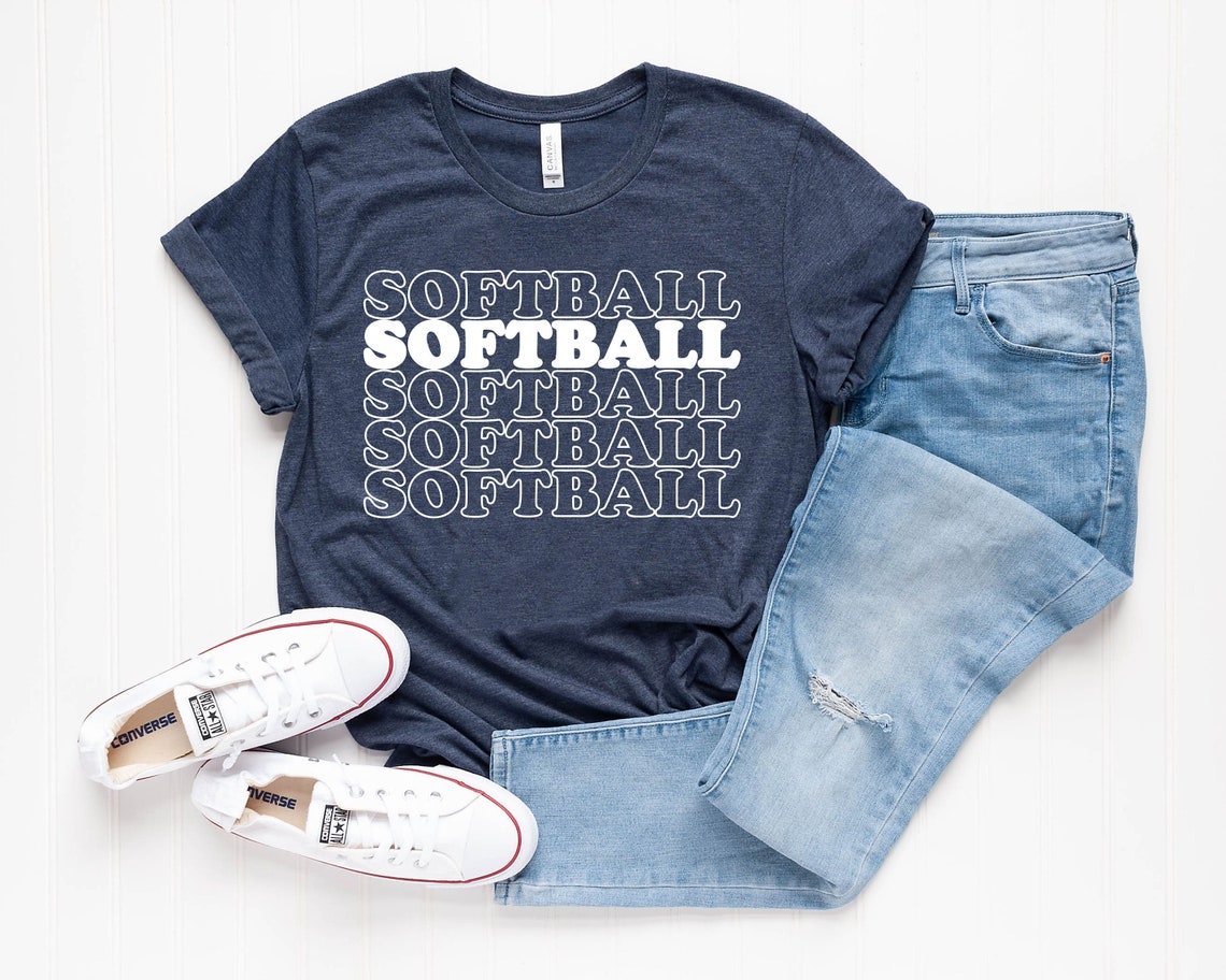 Softball shirts, funny softball tees, cute softball shirts