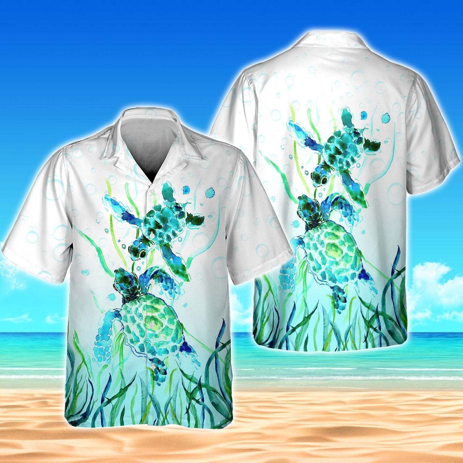 Turtle Hawaiian Shirt Family Hawaiian Shirts For Men And Women Hawaiian Hawaii