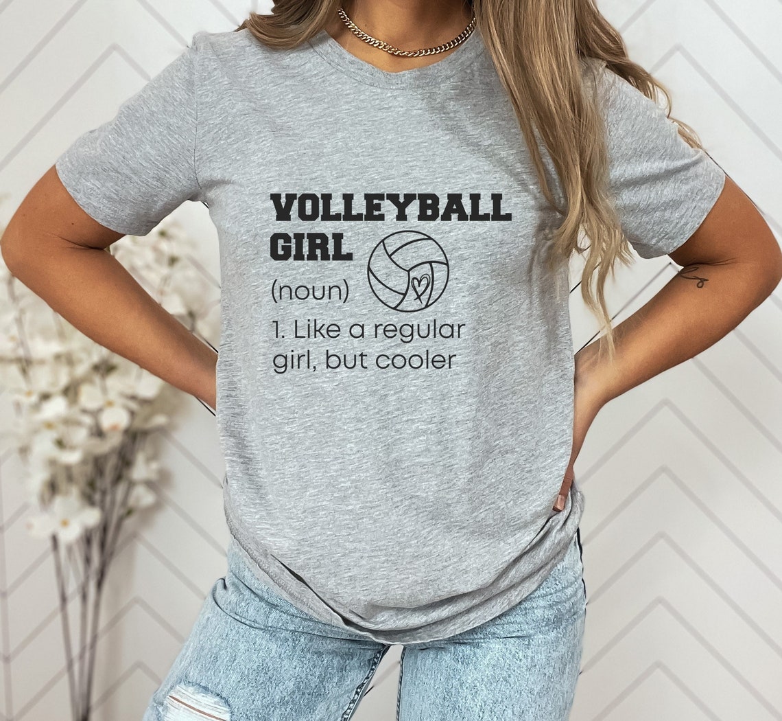Volleyball Girl Explanation shirt, Volleyballer Saying Shirt