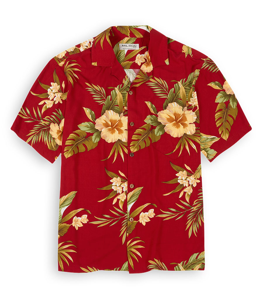 Wild Hibiscus Hawaiian Shirt