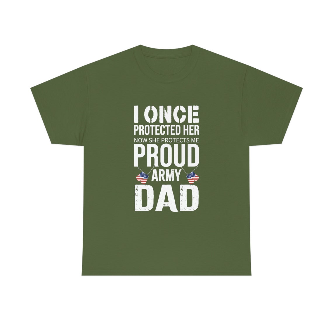 Army Dad Tee Shirt Veteran