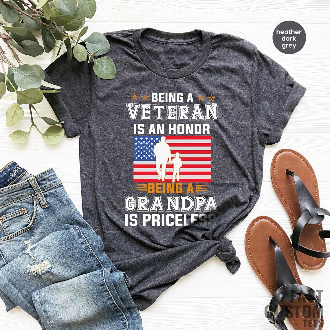 Being A Veteran is an Honor Being a Grandpa