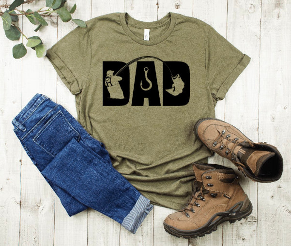Dad Fishing Shirt New Dad Father's Day Gift