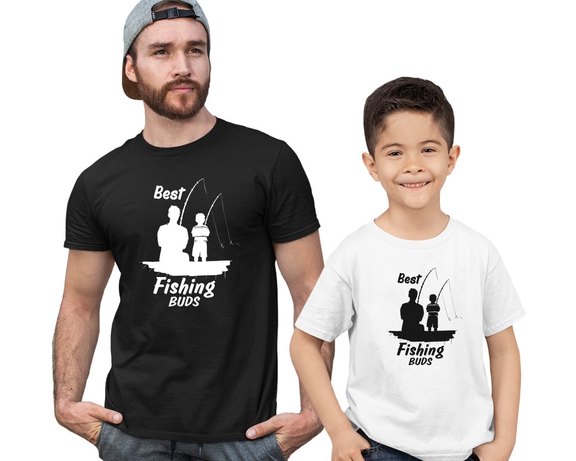 Father Son fishing t-shirts, Best Fishing Buddies