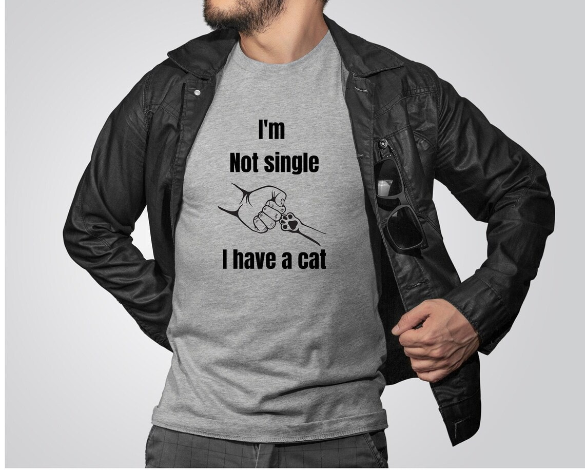 Funny Shirt for Men-Valentine Shirt for Men-Single