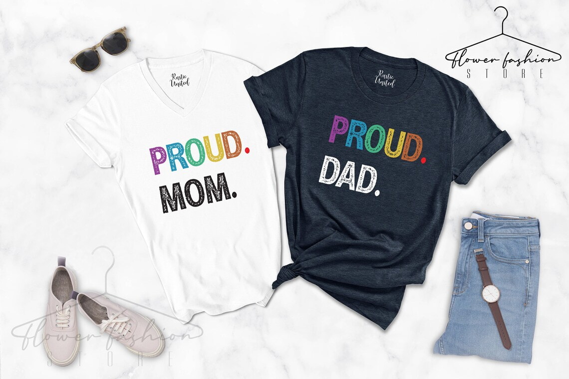 LGBT Shirt, Gay Pride Shirt, Proud Dad Shirt
