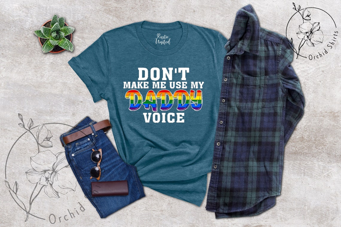 Pride Daddy Shirt, LGBTQ Proud Fathers