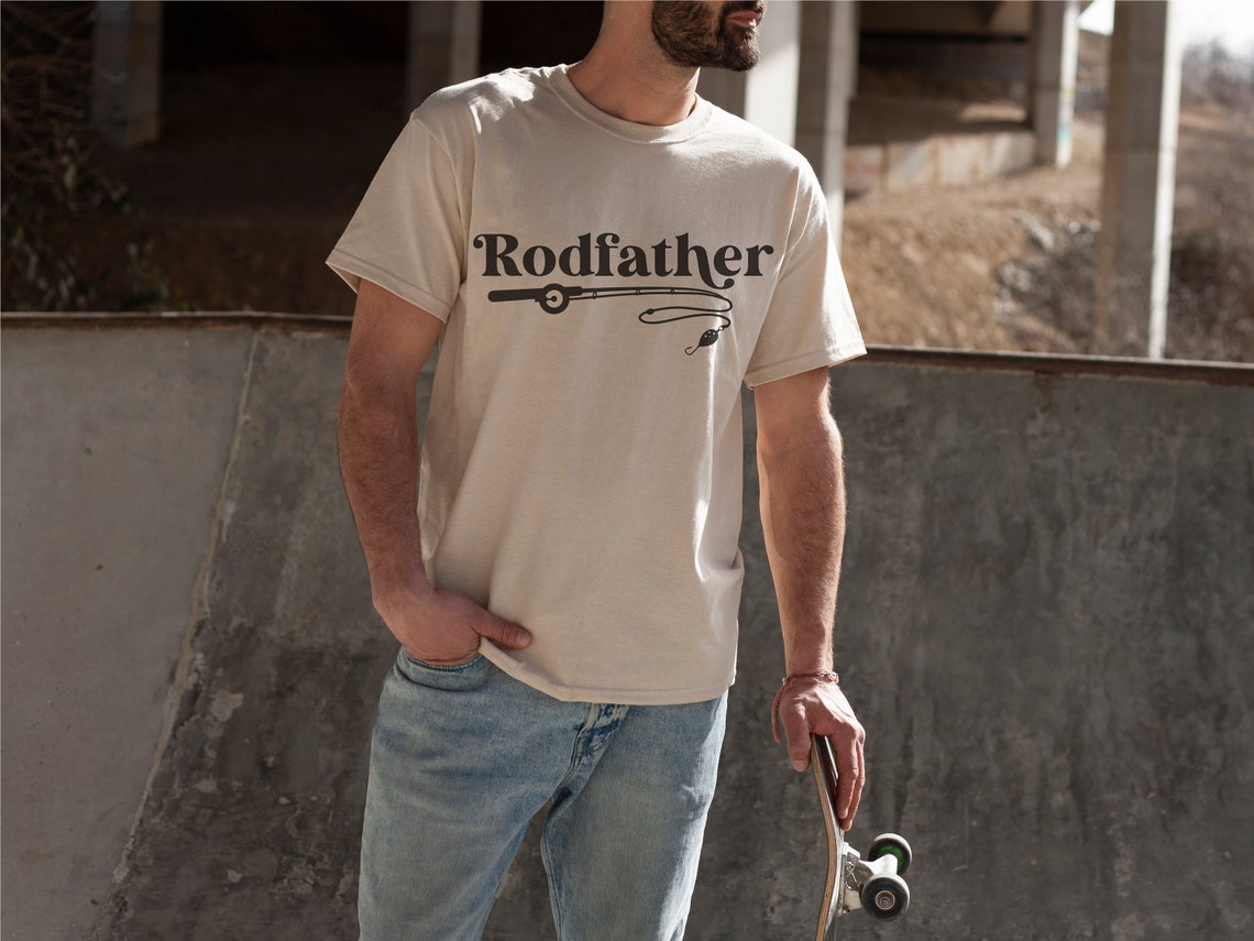 Rodfather Funny Dad Fishing Shirt - StirTshirt