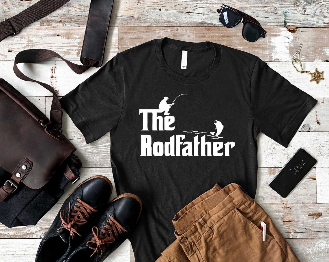 The Rod Father Fishing Shirt, Father's Day Tee